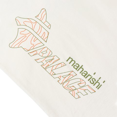 Palace PALACE MAHARISHI TEMPLE STAR T-SHIRT WHITE - Colorway