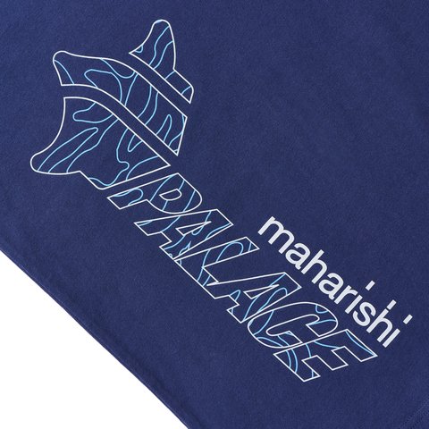 Palace PALACE MAHARISHI TEMPLE STAR T-SHIRT BLUE - Colorway