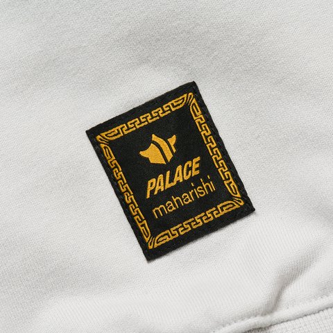 Palace PALACE MAHARISHI TRI-BONSAI HOOD STONE WHITE - Colorway