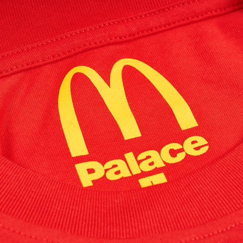Palace PALACE McDONALD'S LOGO T-SHIRT RED - Colorway