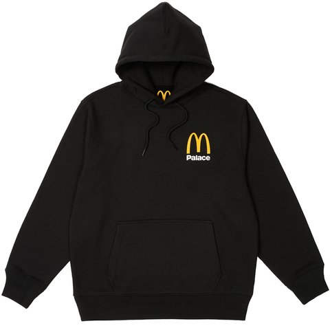 Palace PALACE McDONALD'S LOGO HOOD BLACK - Colorway