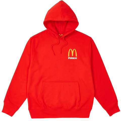 Palace PALACE McDONALD'S LOGO HOOD RED - Colorway