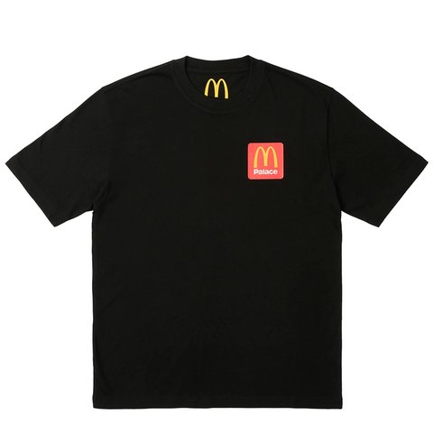 Palace PALACE McDONALD'S DESCRIPTION T-SHIRT 1 BLACK - Colorway