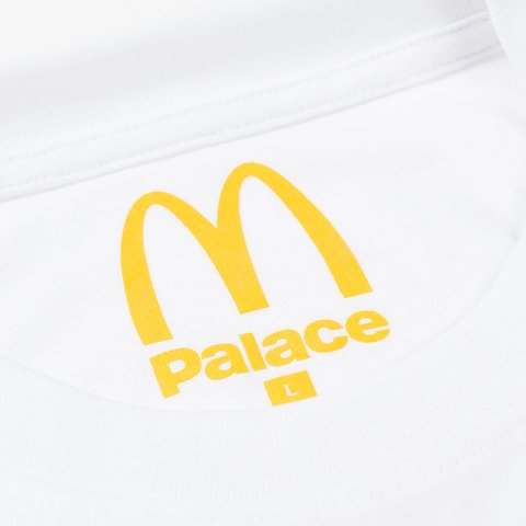 Palace PALACE McDONALD'S LOGO T-SHIRT WHITE - Colorway