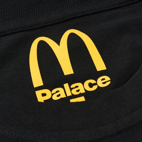 Palace PALACE McDONALD'S LOGO T-SHIRT BLACK - Colorway
