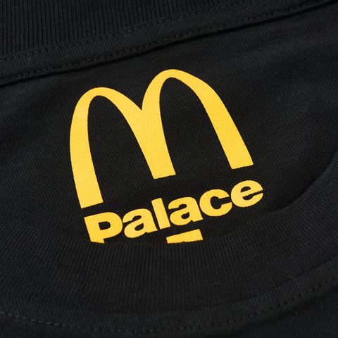 Palace PALACE McDONALD'S SIGN T-SHIRT BLACK - Colorway
