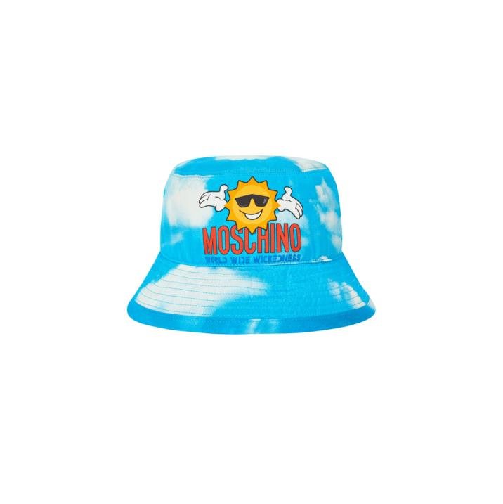 PALACE MOSCHINO BUCKET HAT BLUE CLOUD