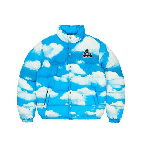 Palace PALACE MOSCHINO PUFFA JACKET BLUE CLOUD
