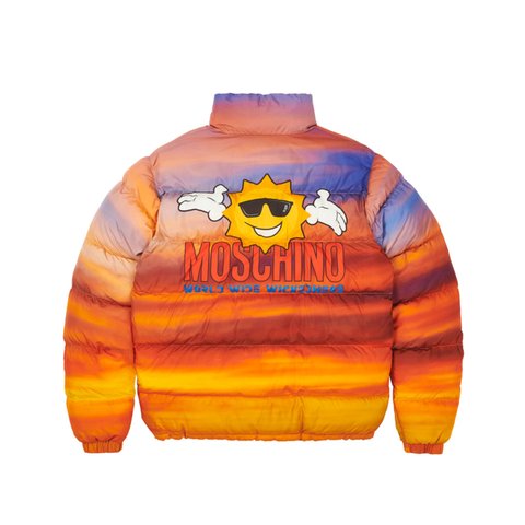 Palace PALACE MOSCHINO PUFFA JACKET ORANGE CLOUD - Colorway