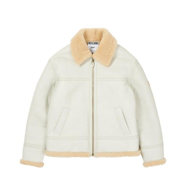 PALACE MOSCHINO JACKET WHITE