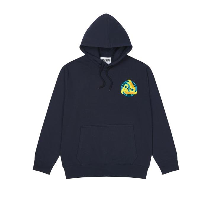 PALACE MOSCHINO HOOD NAVY