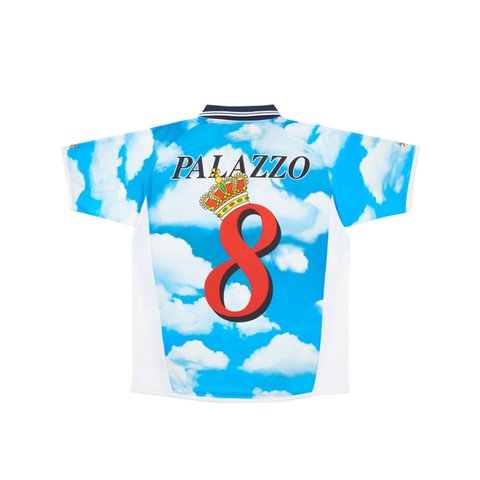 Palace PALACE MOSCHINO FOOTBALL SHIRT BLUE CLOUD - Colorway