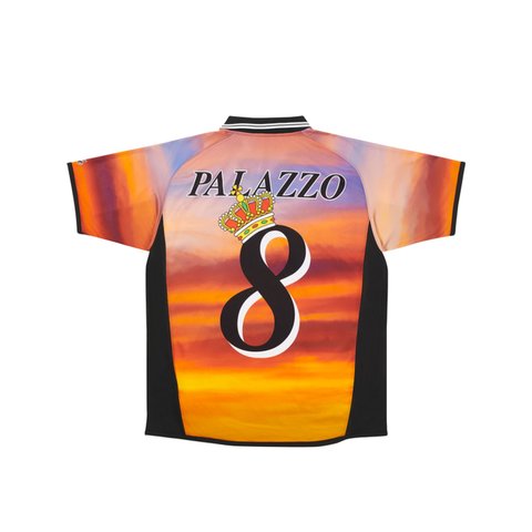 Palace PALACE MOSCHINO FOOTBALL SHIRT ORANGE CLOUD - Colorway