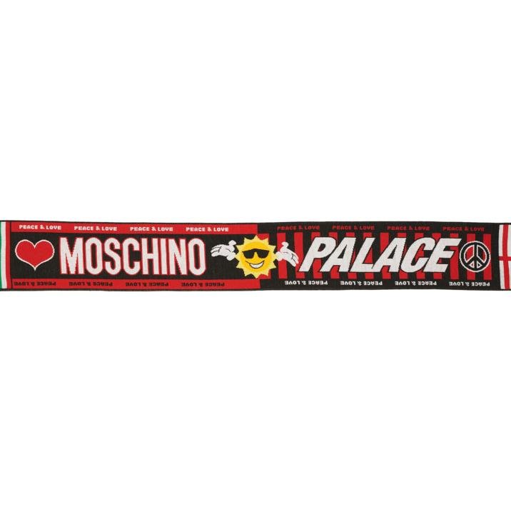 PALACE MOSCHINO SCARF RED