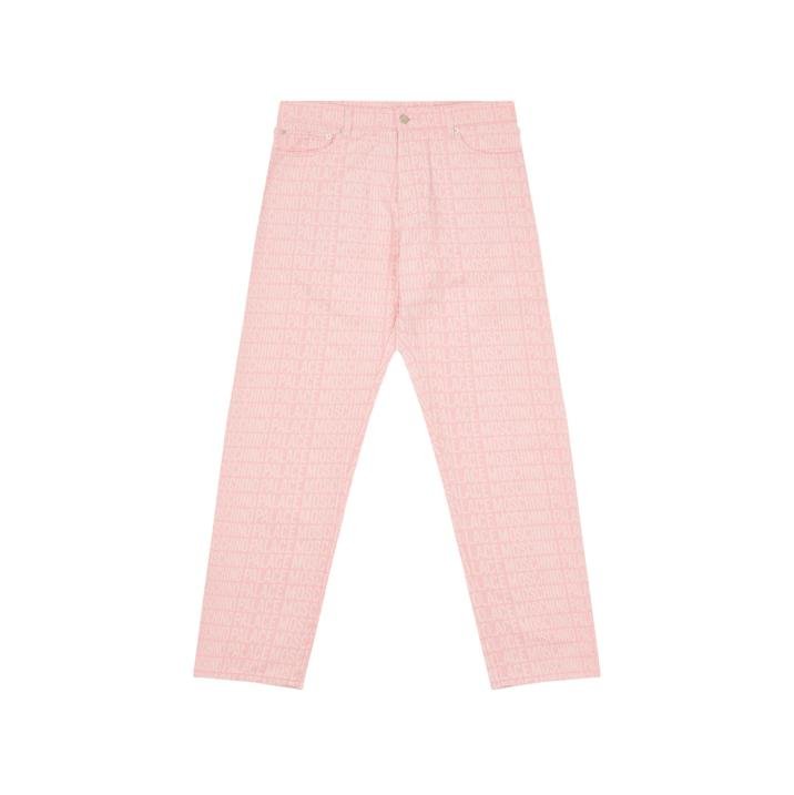 PALACE MOSCHINO DENIM JEAN PINK