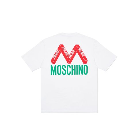 Palace PALACE MOSCHINO T-SHIRT WHITE - Colorway