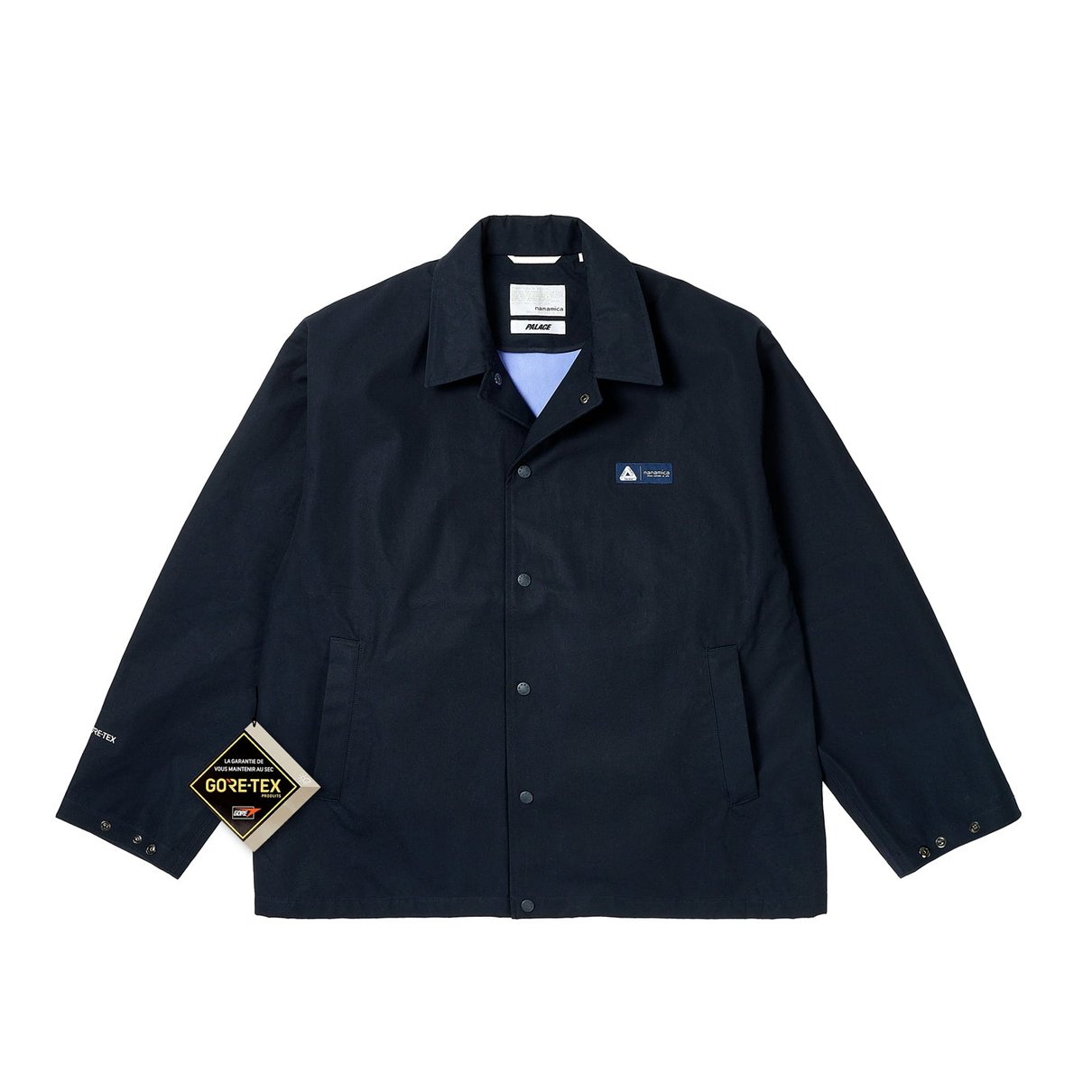 PALACE NANAMICA GORE-TEX COACH JACKET DARK NAVY