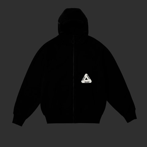 Palace THERMAL BONDED CAP HOOD BLACK - Colorway
