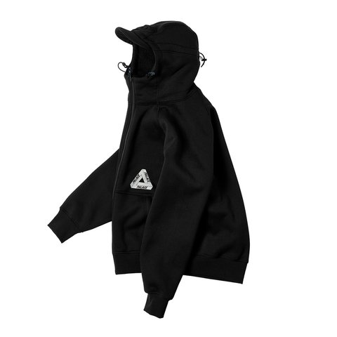 Palace THERMAL BONDED CAP HOOD BLACK - Colorway
