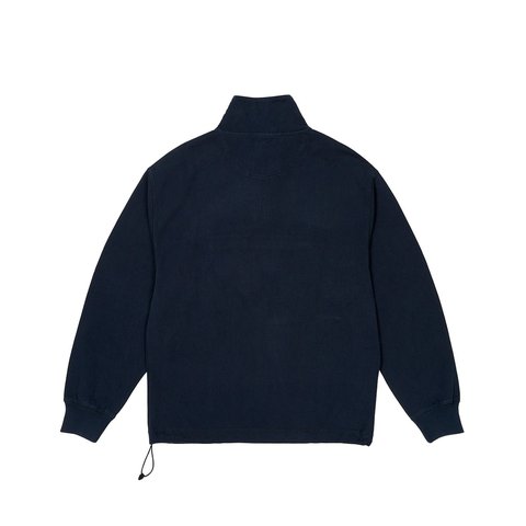 Palace 1/4 ZIP WASHED FUNNEL NAVY - Colorway