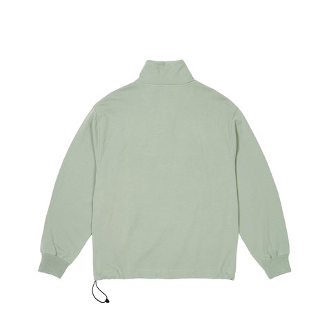 Palace 1/4 ZIP WASHED FUNNEL JADE - Colorway