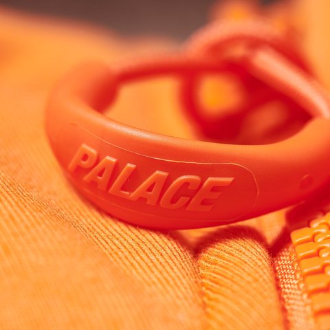Palace THERMAL BONDED CAP HOOD TIGER ORANGE - Colorway