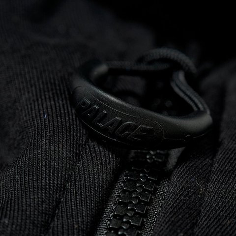 Palace THERMAL BONDED CAP HOOD BLACK - Colorway