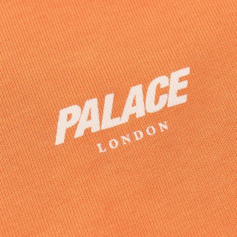 Palace 1/4 ZIP WASHED FUNNEL TIGER ORANGE - Colorway
