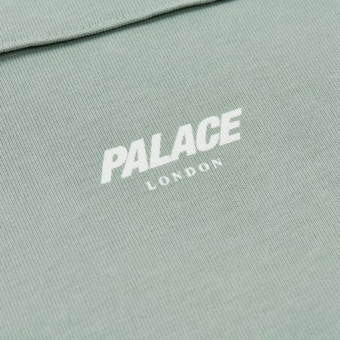 Palace 1/4 ZIP WASHED FUNNEL JADE - Colorway