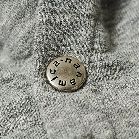 Palace PALACE NANAMICA HOODED SWEAT HEATHER GREY - Colorway