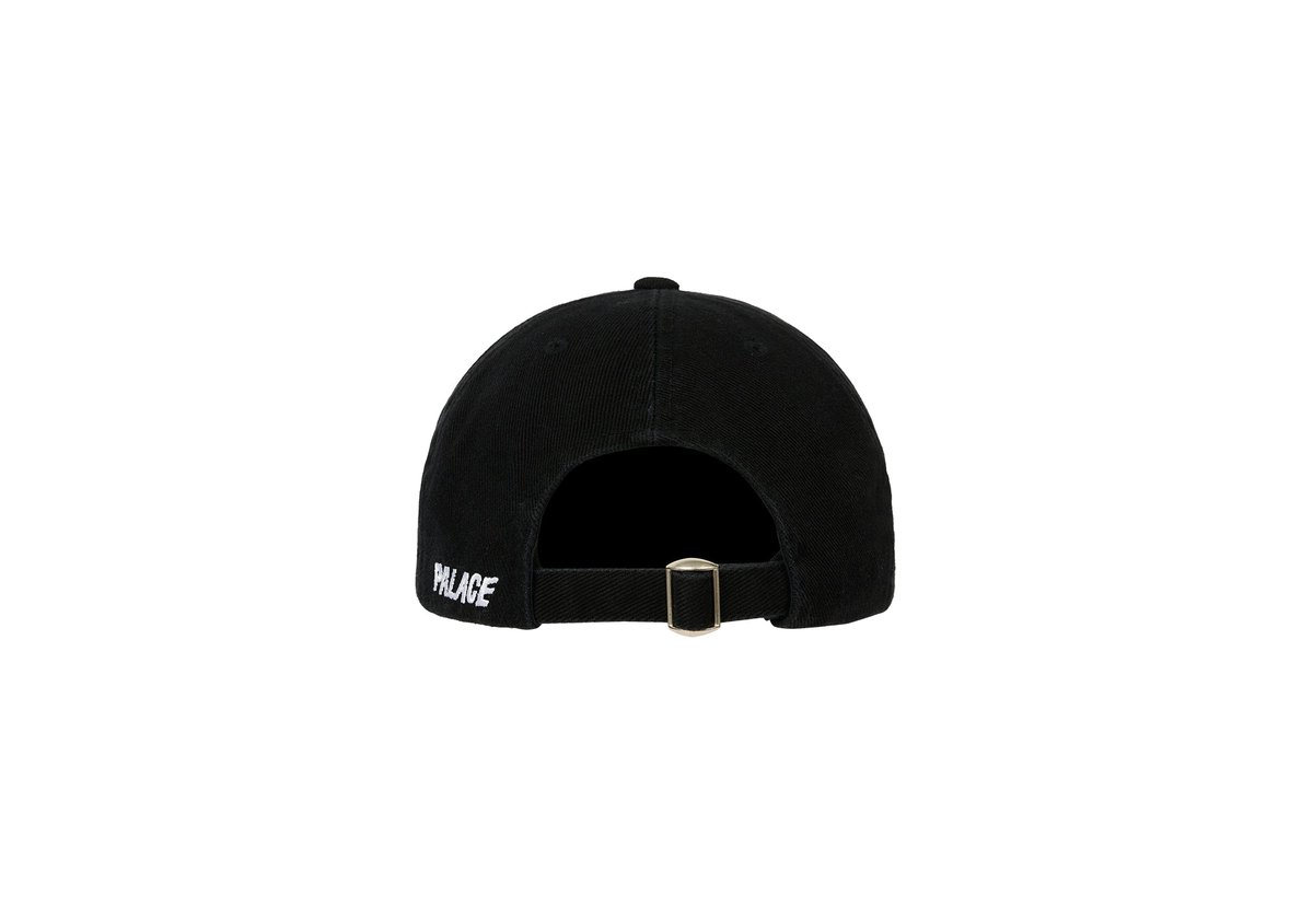 P 6-PANEL BLACK - Winter 2022 - Palace