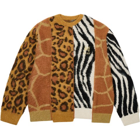 Palace PALACE NEEDLES HAIRY KNIT MULTI ANIMAL - €268.00
