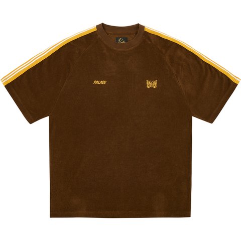 Palace PALACE NEEDLES TOWELLING T-SHIRT BROWN - €118.00