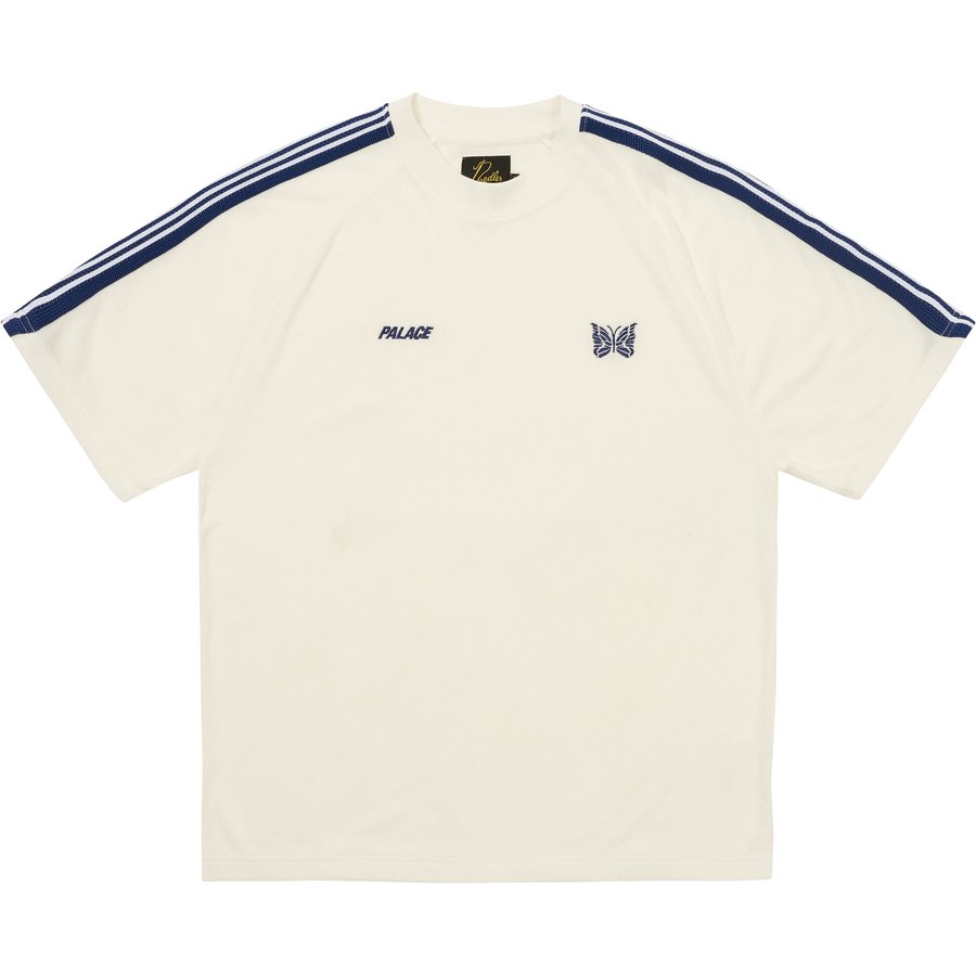 PALACE NEEDLES TOWELLING T-SHIRT WHITE