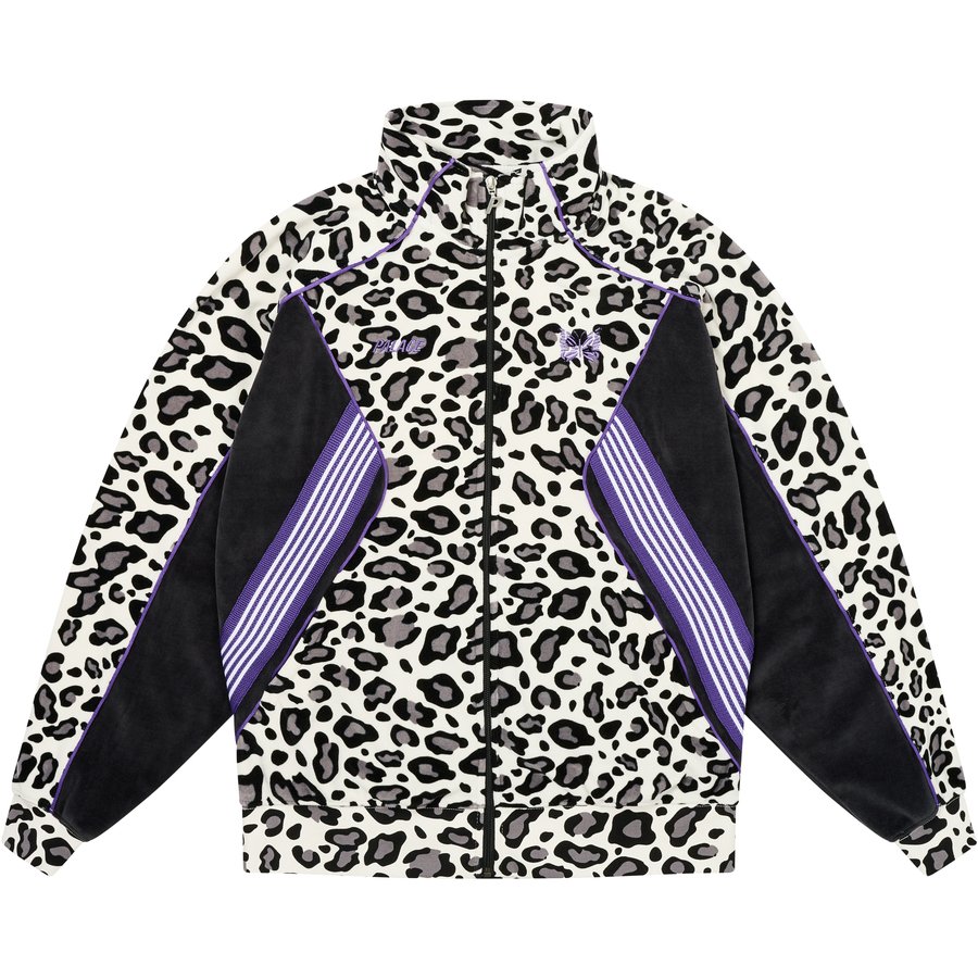 PALACE NEEDLES TRACK JACKET SNOW LEOPARD