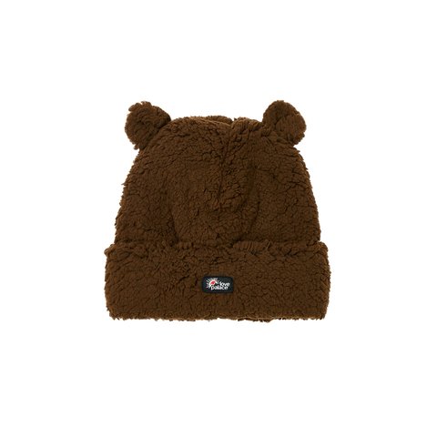 Palace LOVE PALACE FUZZY EARS BEANIE BROWN - Colorway