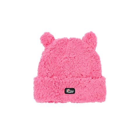 Palace LOVE PALACE FUZZY EARS BEANIE CHERRY - Colorway
