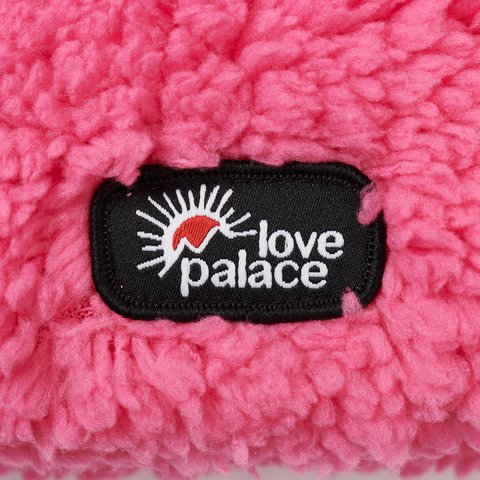 Palace LOVE PALACE FUZZY EARS BEANIE CHERRY - Colorway