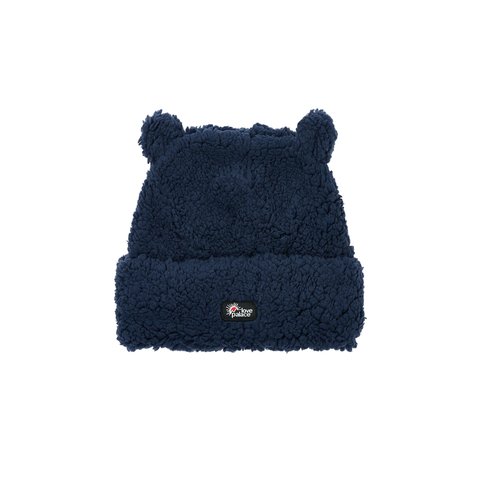 Palace LOVE PALACE FUZZY EARS BEANIE NAVY - Colorway