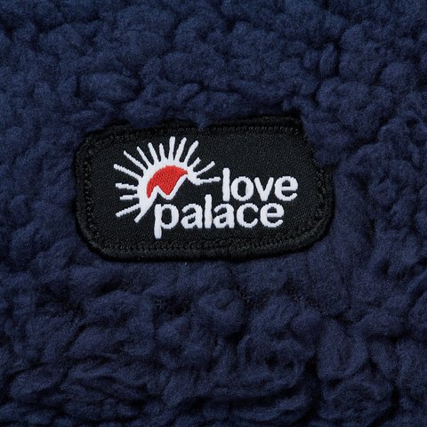 Palace LOVE PALACE FUZZY EARS BEANIE NAVY - Colorway