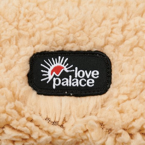 Palace LOVE PALACE FUZZY EARS BEANIE SOFT WHITE - Colorway