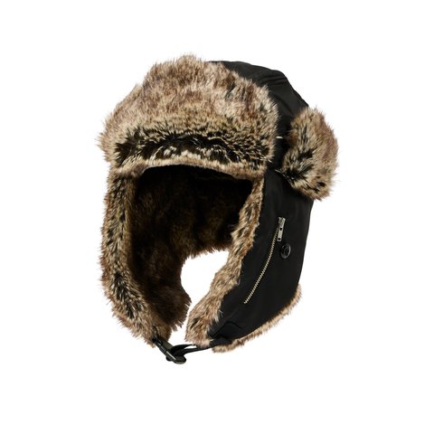 Palace P2B REVERSO FUR TROOPER BLACK - Colorway