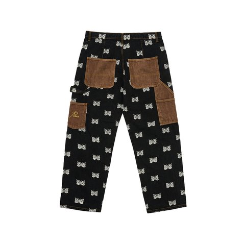 Palace PALACE NEEDLES DOUBLE KNEE PANT BLACK - Colorway