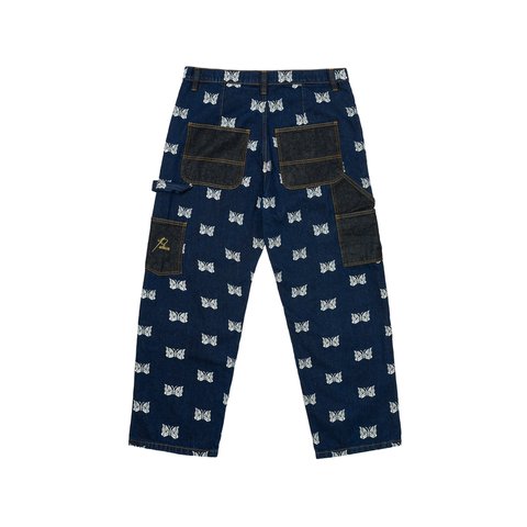 Palace PALACE NEEDLES DOUBLE KNEE PANT INDIGO - Colorway