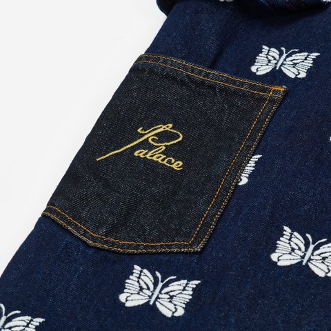 Palace PALACE NEEDLES DOUBLE KNEE PANT INDIGO - Colorway