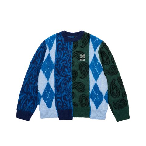 Palace PALACE NEEDLES HAIRY KNIT MULTI FABRIC - Colorway