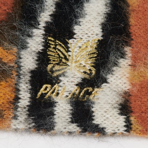 Palace PALACE NEEDLES HAIRY SQUARE BEANIE MULTI ANIMAL - Colorway