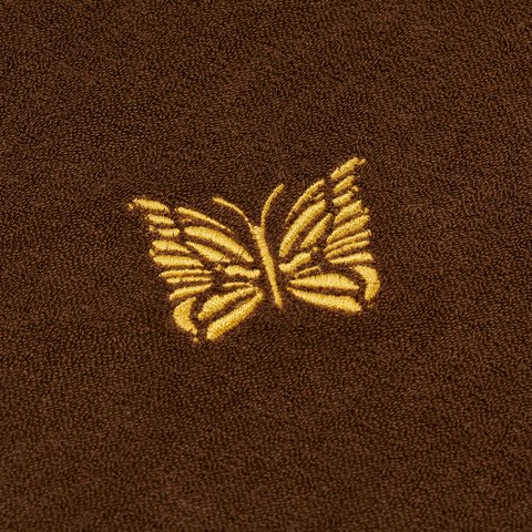 Palace PALACE NEEDLES TOWELLING T-SHIRT BROWN - Colorway