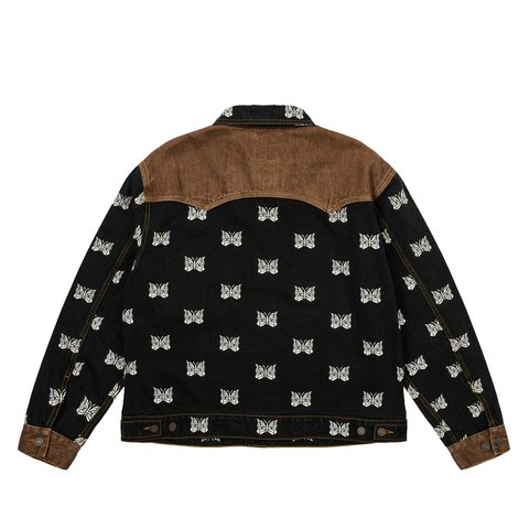 Palace PALACE NEEDLES WESTERN DENIM JACKET BLACK - Colorway