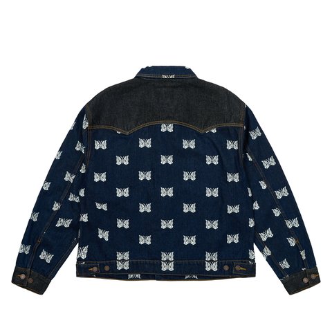 Palace PALACE NEEDLES WESTERN DENIM JACKET INDIGO - Colorway